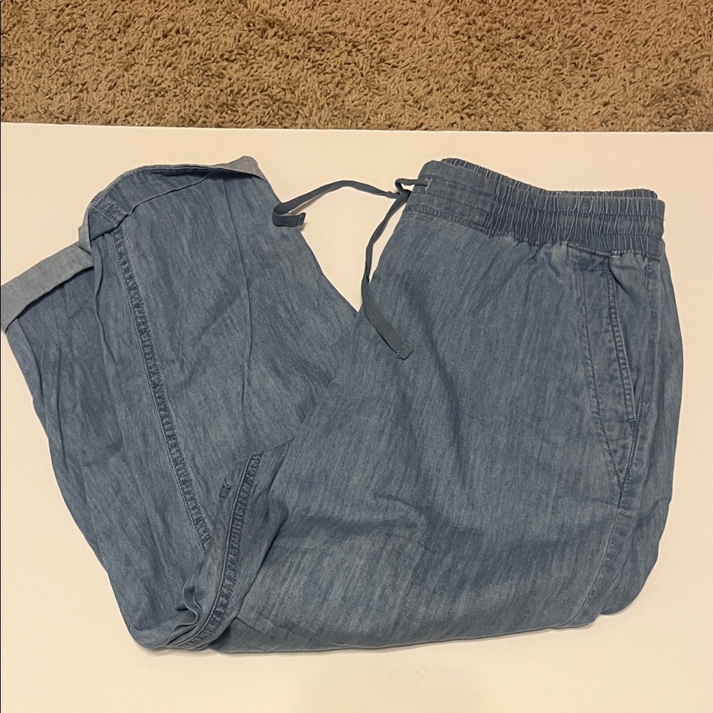 Talbots Light Blue Relaxed Pants